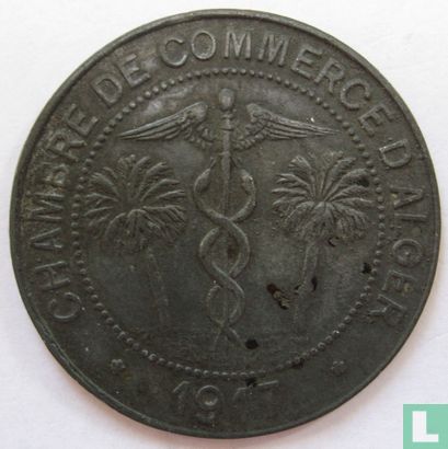 Algerije 10 centimes 1917 - Afbeelding 1