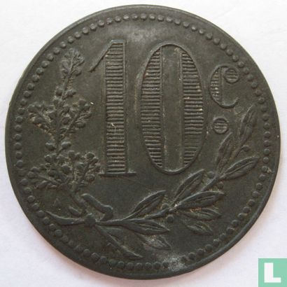 Algeria 10 centimes 1917 - Image 2
