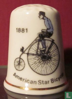 fiets 1881 American star bicycle