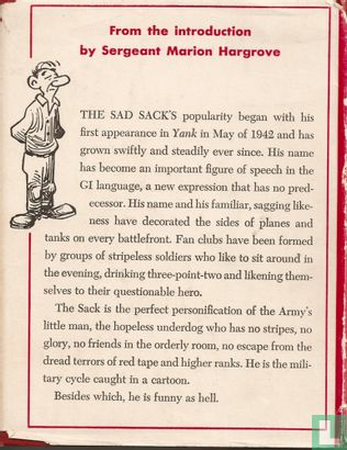 The Sad Sack - His Biography in 115 Cartoons from the Pages of Yank Magazine - Afbeelding 2