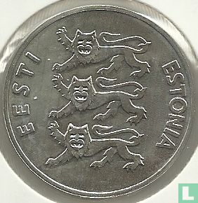 Estonia 100 krooni 1992 (PROOF) "Monetary Reform" - Image 2