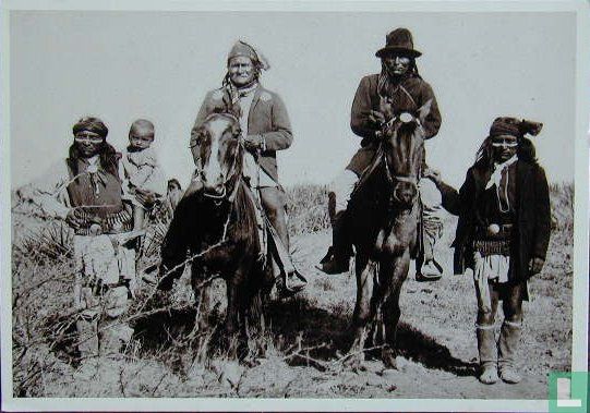 Geronimo and Nachez, Chiracahua Apache Chiefs - Afbeelding 1