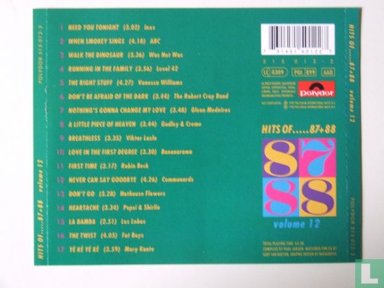 Hits of . . . '87 en '88 - Image 2