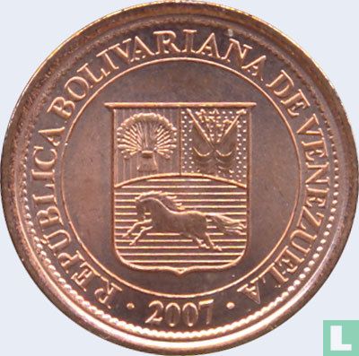Venezuela 5 céntimos 2007 - Afbeelding 1