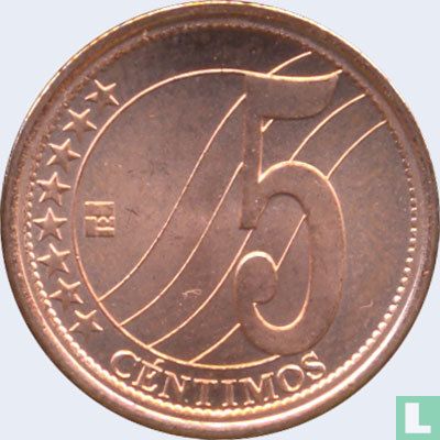 Venezuela 5 céntimos 2007 - Afbeelding 2