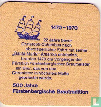 500 Jahre Fürstenbergische Brautradition - 22 Jahre bevor ... - Afbeelding 1