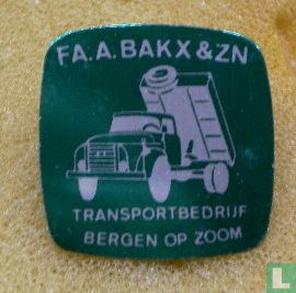 Fa. A. Bakx & Zn Transportbedrijf Bergen op Zoom