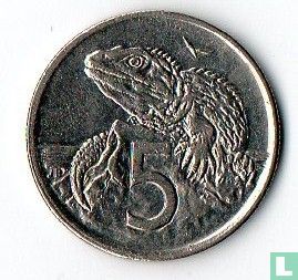 Nieuw-Zeeland 5 cents 2000 - Afbeelding 2