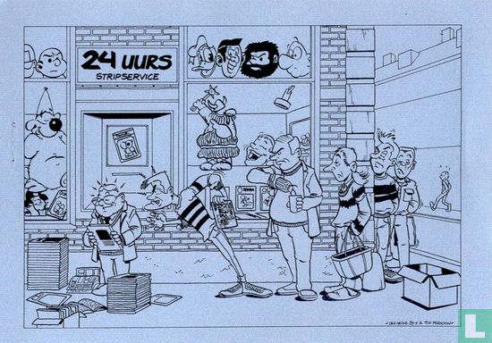 Stripmaatschapkaart 1989 - Image 1