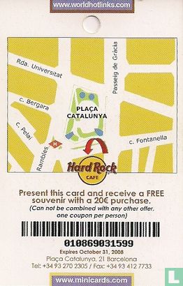 Hard Rock Cafe - Barcelona - Bild 2