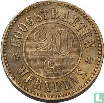 België 20 centimes ND (1886-1927) Rijksweldadigheidskolonies Hoogstraten en Merksplas - Afbeelding 1
