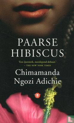 Paarse Hibiscus - Afbeelding 1