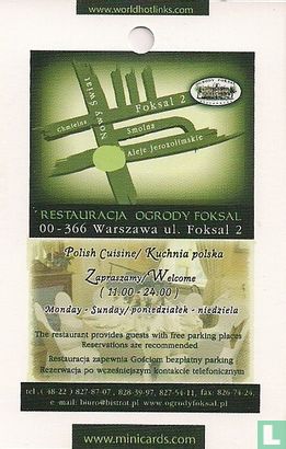 Restaurant Ogrody Foksal - Bild 2