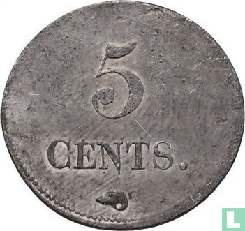 5 cents 1823 Correctiehuis St. Bernard - Afbeelding 1