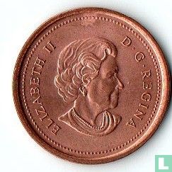 Canada 1 cent 2005 (zinc recouvert de cuivre) - Image 2