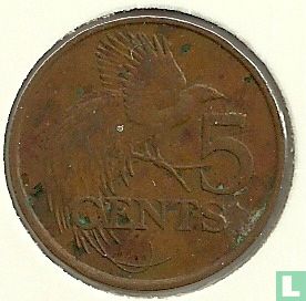 Trinidad und Tobago 5 Cent 1983 - Bild 2