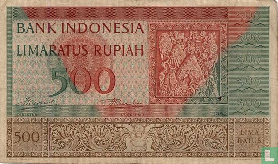 Indonésie 500 Rupiah 1952 - Image 1