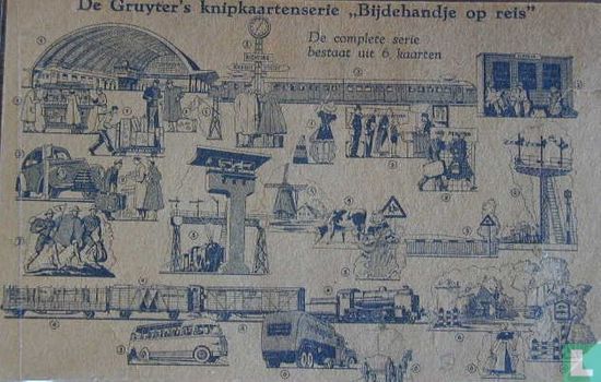 De Gruyter - Bijdehandje op reis - knipkaart - Image 2