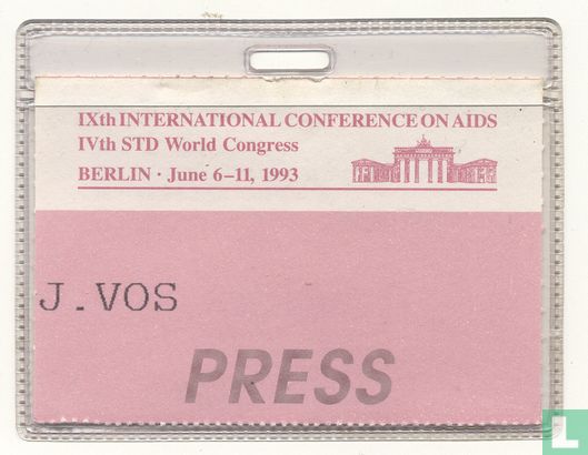 IXth International Conference On Aids - IVth SRD World Congress - Berlin   - Afbeelding 1