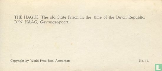 Den Haag. Gevangenenpoort. - Image 2