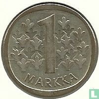 Finlande 1 markka 1966 - Image 2