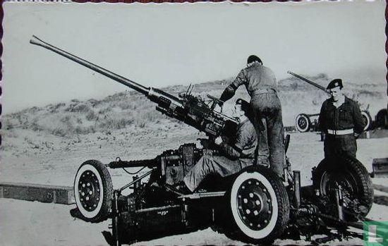 Belgisch leger Kanon 40 m/m A.A.