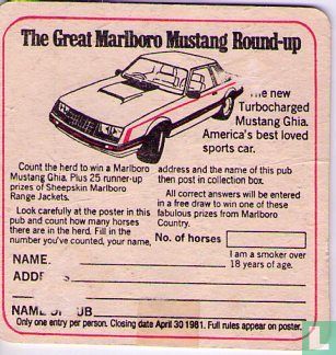 Win a Mustang in The Great Marlboro Mustang Round-up - Image 2