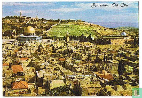 Jerusalem Old City - Holy Land Greetings - Israël