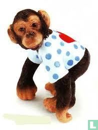 Chimpansee baby met t-shirt