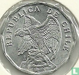 Chile 5 centavos 1976 (aluminum) - Image 2