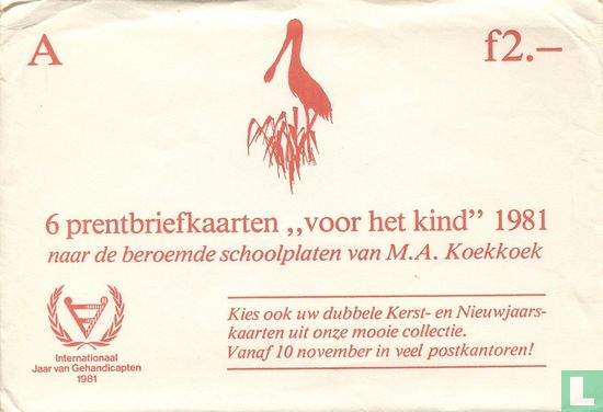 Voor het Kind 1981 - Envelop