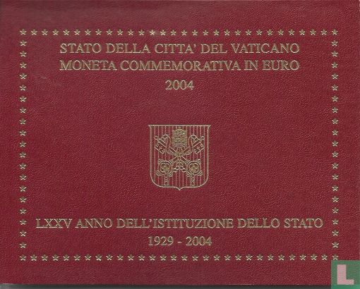 Vatikan 2 Euro 2004 "75th anniversary Foundation of the Vatican City State" - Bild 3