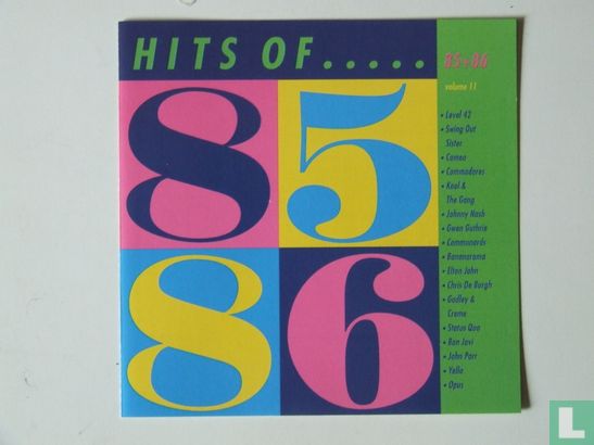 Hits of . . . '85 en '86 - Bild 1