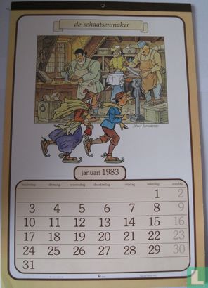 Ambachten kalender 1983  - Image 1