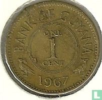 Guyana 1 Cent 1967 - Bild 1