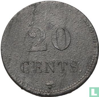 20 cents 1823 Correctiehuis St. Bernard - Afbeelding 1