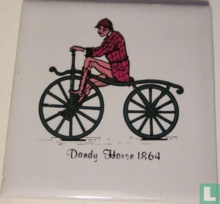 Fahrrad Fliese 6 Dandy Horse 1864