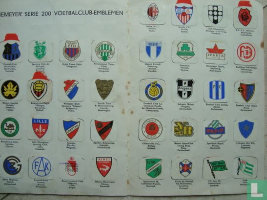 Samson plakboek voor 200 voetbalclub-emblemen - Afbeelding 3
