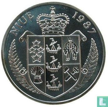Niue 50 dollars 1987 (PROOF) "1988 Summer Olympics in Seoul - Steffi Graf" - Image 1