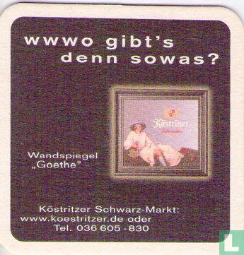 wwwo gibt's denn sowas? Wandspiegel ,,Goethe" I - Image 1