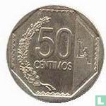 Peru 50 céntimos 2003 - Image 2