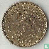 Finlande 10 penniä 1964 - Image 1