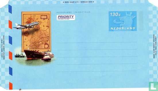 Airmail sheet G39 (priority)