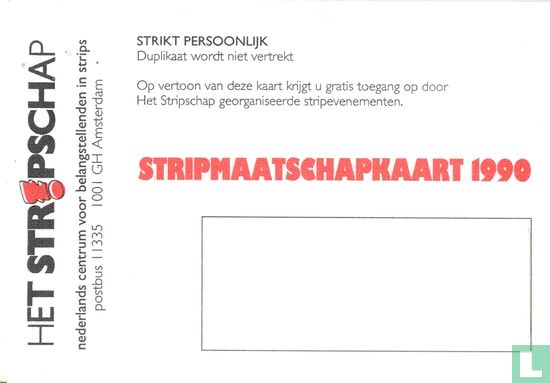 Stripmaatschapkaart 1990 - Image 2