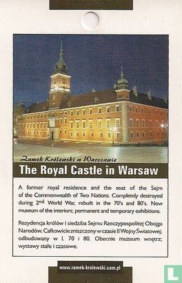 The Royal Castle in Warsaw  - Afbeelding 1