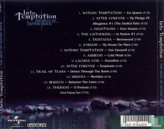 Into Temptation - The Best of Gothic Rock - Afbeelding 2