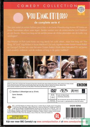 You Rang, M'lord?: De complete serie 4 - Afbeelding 2