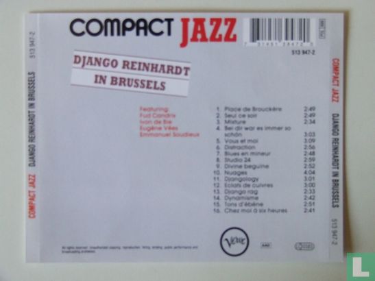 Django Reinhardt in Brussel - Bild 2