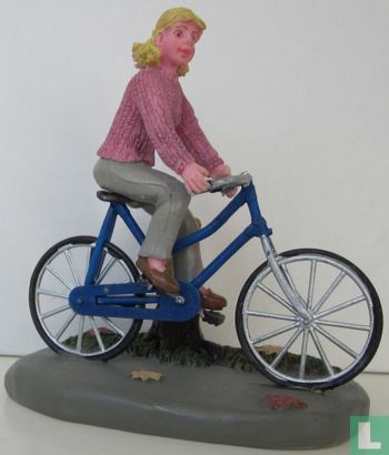 vélo en plastique avec dame (vélo romantique) - Image 2