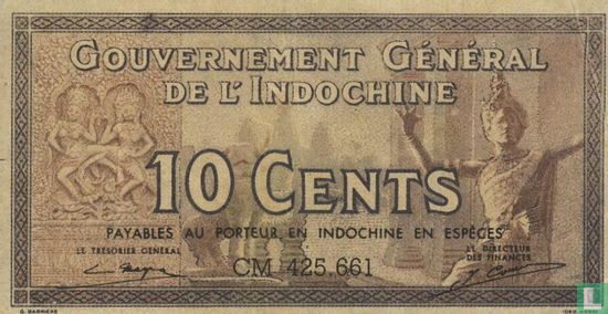 French Indo China 10 Cents
